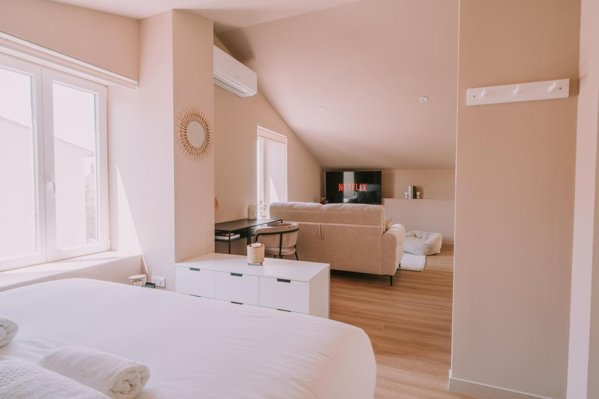 Quietude-Loft Neuf-Clim & Parking Apartment Рокфор-ла-Бедюл Екстериор снимка